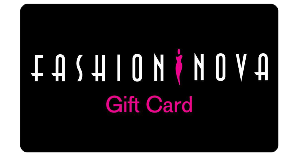 Free Fashion Nova Gift Card Daxe me